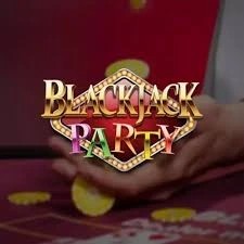 Blackjack Party online game logo by Evolution on melbet-pakistan.win