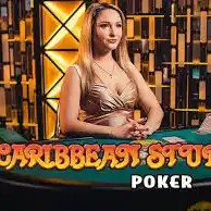 Enjoy Caribbean Stud Poker by Evolution – logo hosted on melbet-pakistan.win