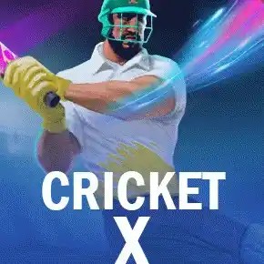 Cricket X online game logo by SmartSoft on melbet-pakistan.win