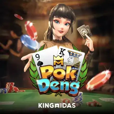Kingmaker Pok Deng online game logo by King Midas on melbet-pakistan.win