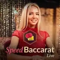 Speed Baccarat A by Evolution, showcased at melbet-pakistan.win – game logo