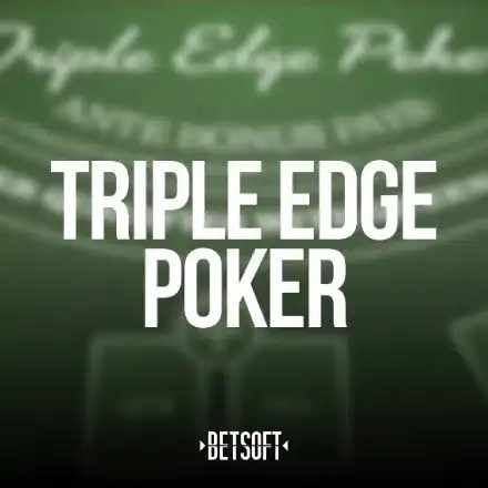 Play the Triple Edge Poker slot by Betsoft Gaming on Melbet Casino
